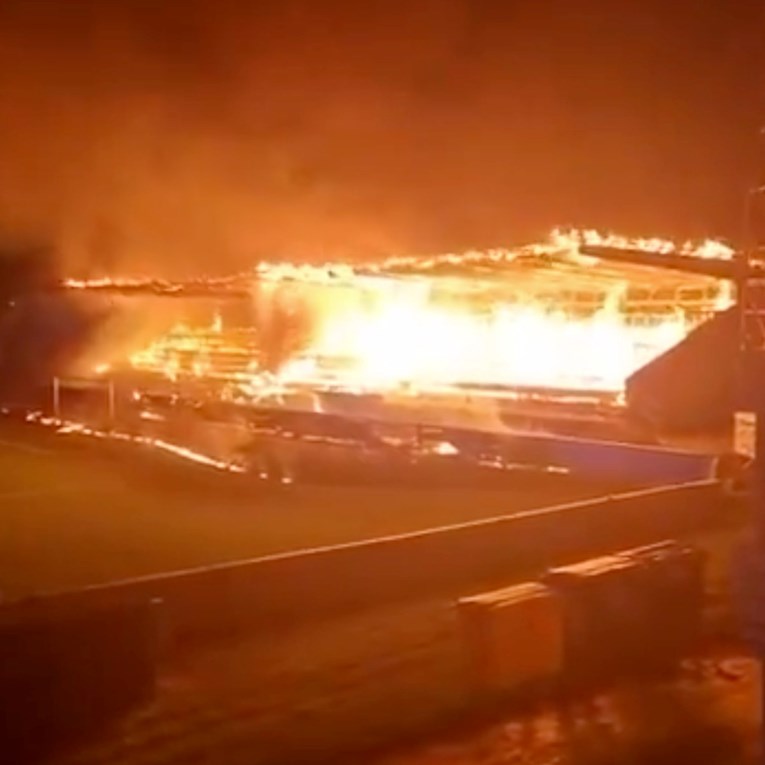 VIDEO Finski klub ispao iz lige pa mu izgorio stadion. Maloljetnik izazvao požar