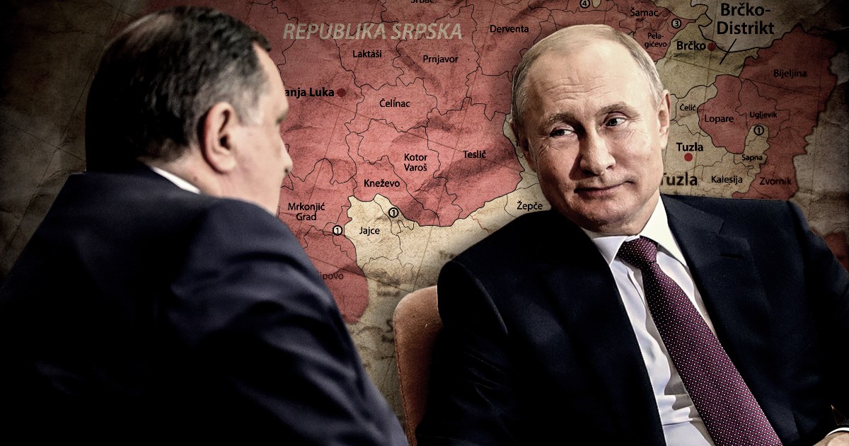 Može li Putin zbog NATO-a na BiH? "Dodik je petarda koju Rusija baca u Europu"