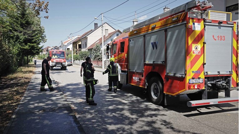 Dva požara u Zagrebu se spojila u jedan, gorjelo nisko i srednje raslinje