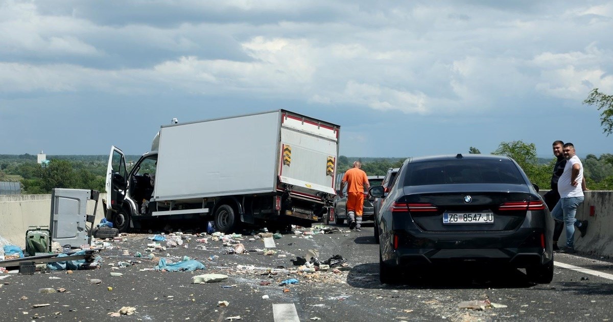 Nesreća na A1 kod Karlovca. Kolona duga 5 kilometara