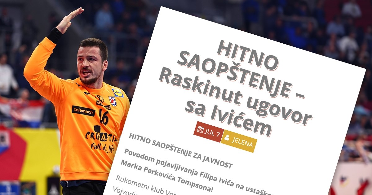 Vojvodina objasnila tjeranje Ivića: Bio je na Thompsonovom ustaškom piru