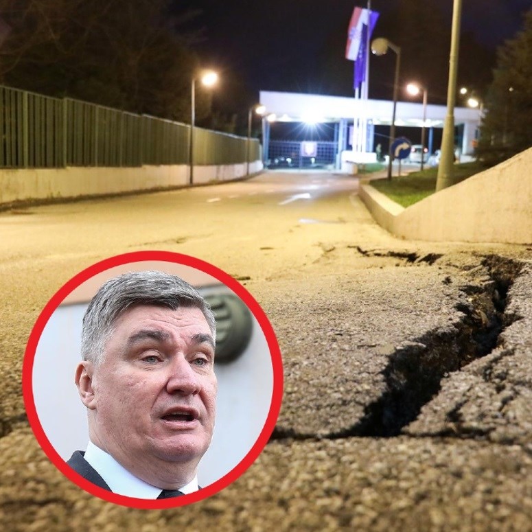 FOTO Ovako izgleda Pantovčak, aktiviralo se klizište. Kreće hitna akcija