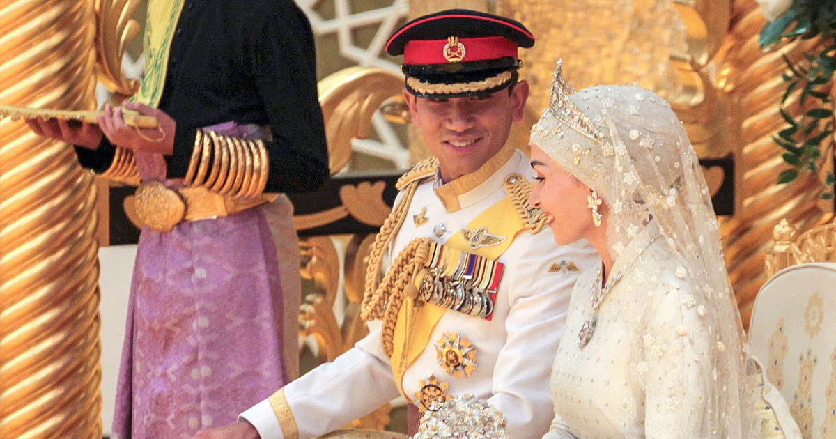 Sestra ljepotice hrvatskih korijena objavila neviđene fotke s vjenčanja na Brunejima