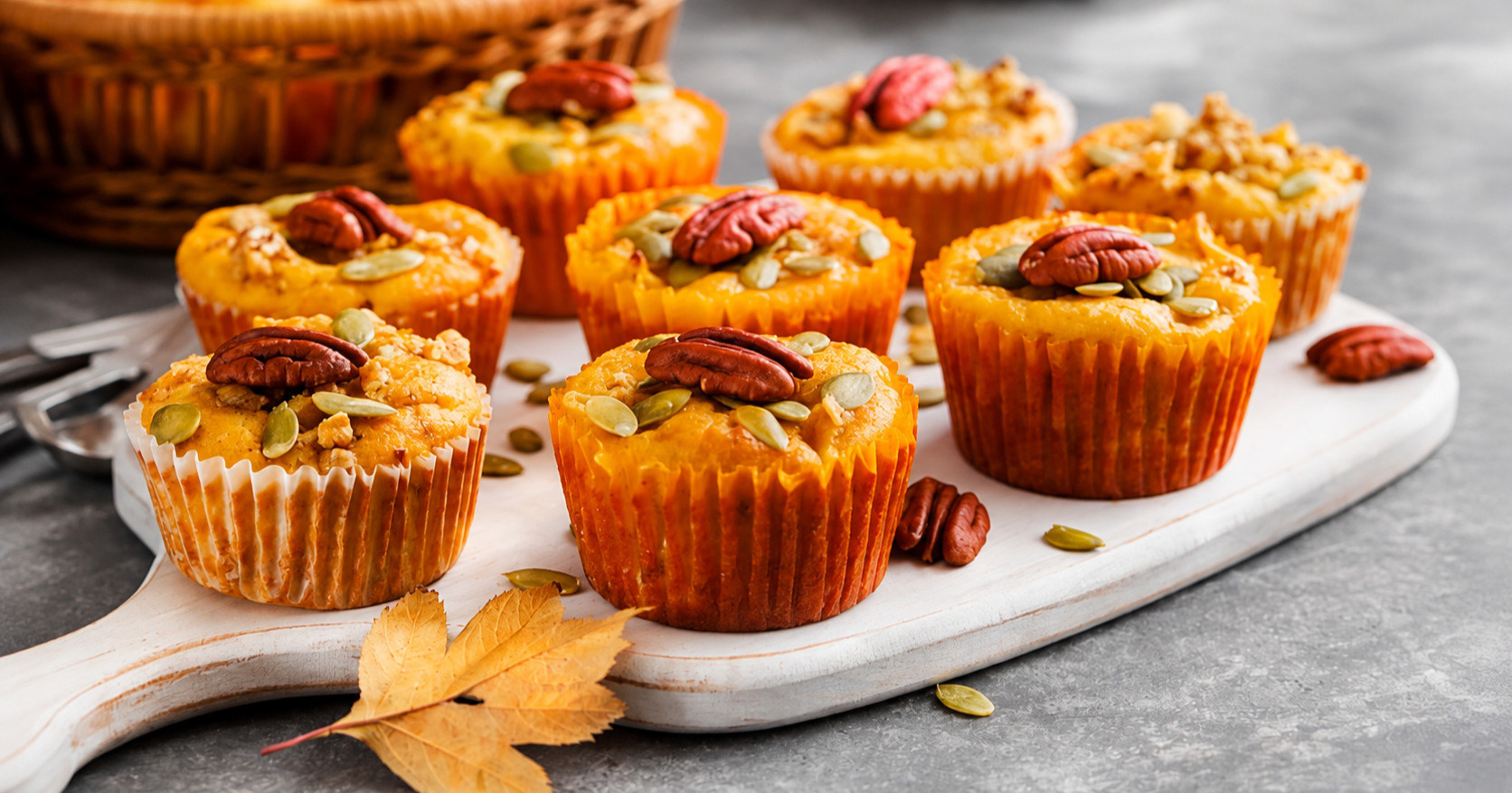 Recept za muffine od bundeve i pekan oraha koji mirišu na jesen