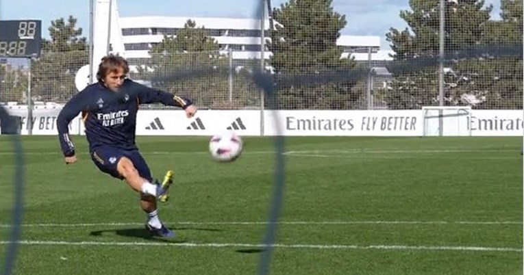 Pogledajte što je Modrić izveo na treningu. Real: Nemamo više riječi...