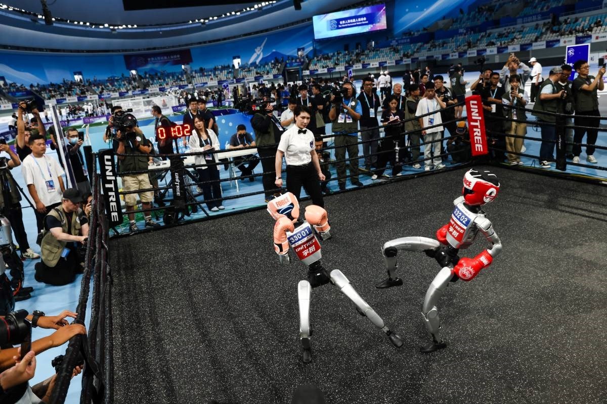 Počele prve Svjetske igre humanoidnih robota u Kini