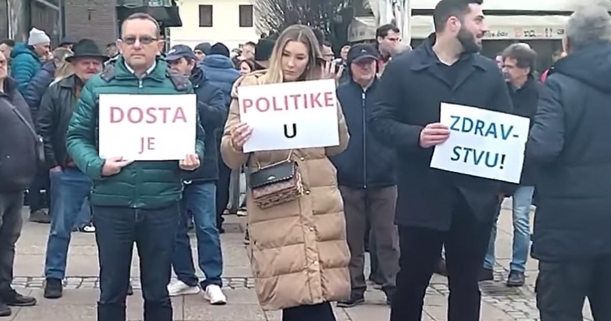 VIDEO Građani prosvjedovali za kirurge u Čakovcu