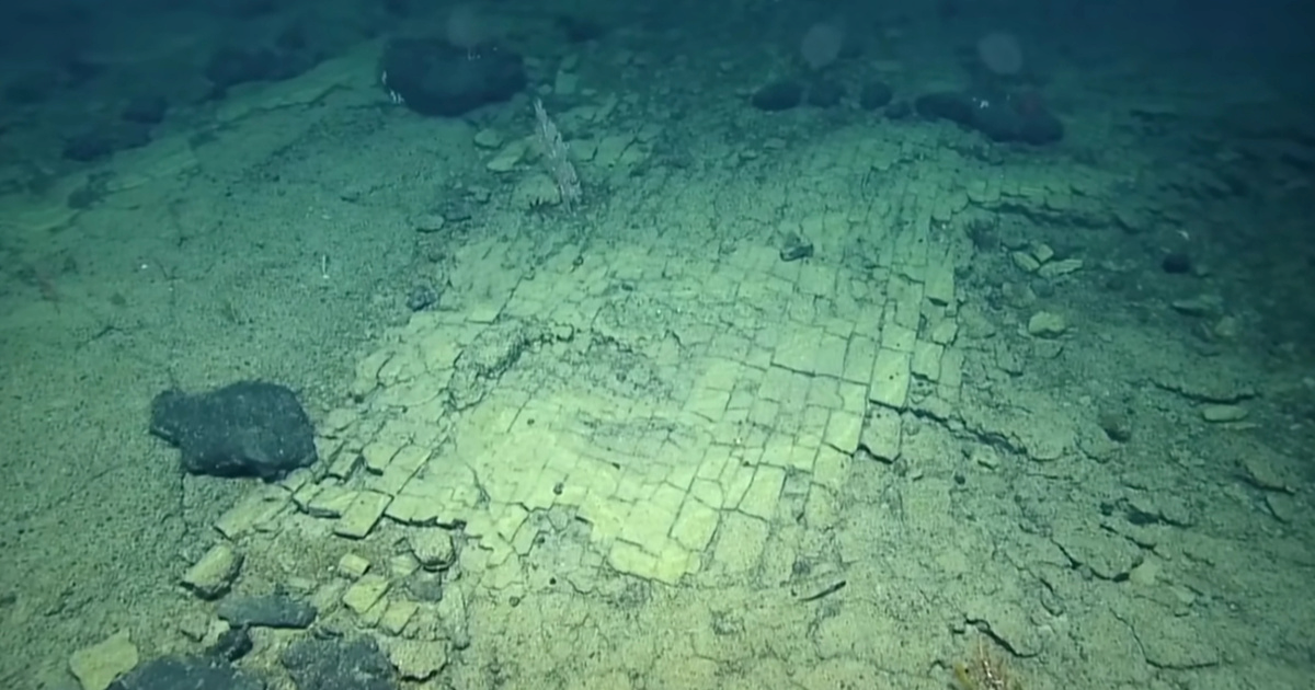 VIDEO Znanstvenici otkrili neobičnu formaciju na dnu oceana: "Cesta od žute cigle?"