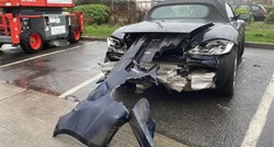 Vlasnik Porschea nastavio voziti nakon prometne nesreće i šokirao policajce