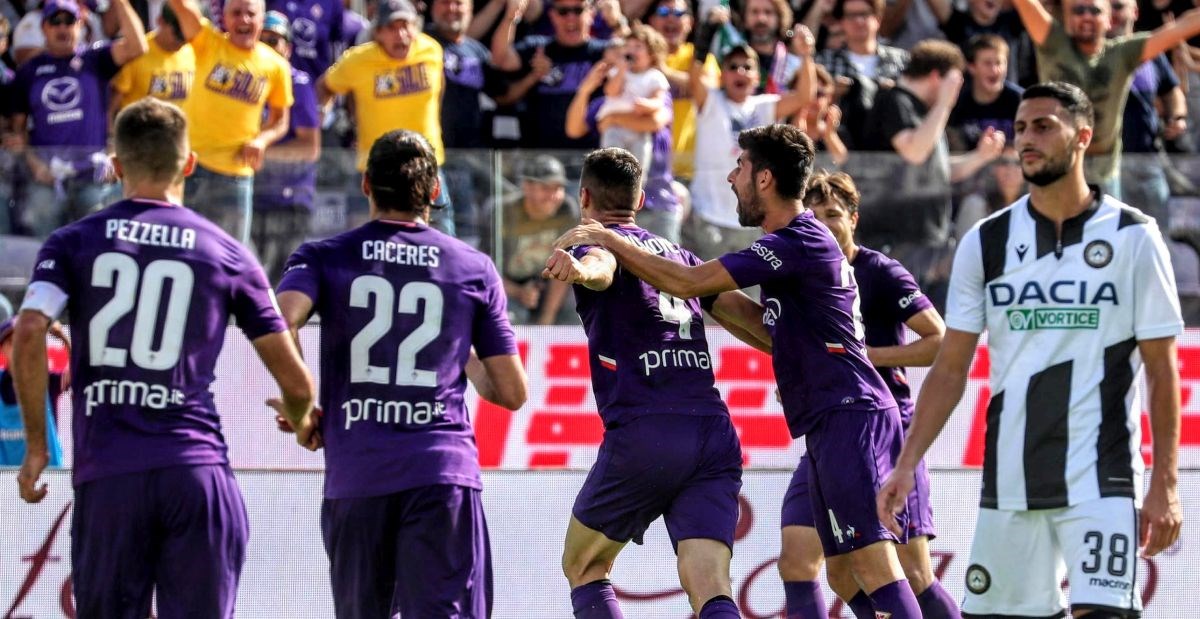 FIORENTINA - UDINESE 1:0 Tudoru crveni karton u četvrtom porazu u sezoni