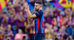 VIDEO Jordi Alba odigrao zadnju utakmicu na Camp Nouu za Barcelonu. Rasplakao se