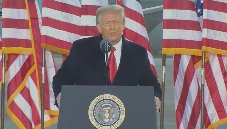 Trump održao posljednji govor kao predsjednik: "Vratit ćemo se u nekom obliku"