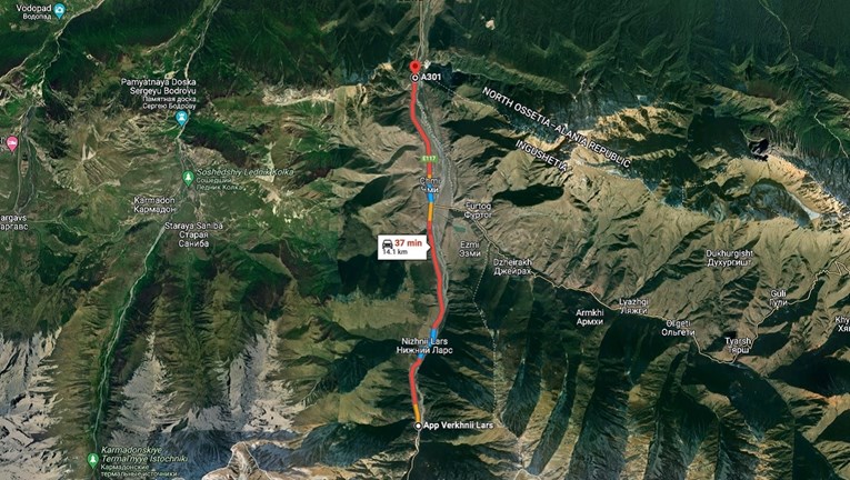 VIDEO Egzodus iz Rusije, na granicama kolone od 16 km. Pogledajte snimke satelita