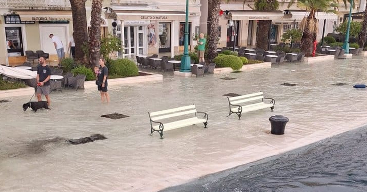 VIDEO Meteotsunami na Malom Lošinju. "Ljudi su bježali, nastala je panika"