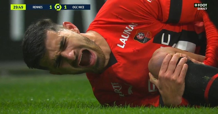 VIDEO Teška ozljeda u Francuskoj. Majerov suigrač vrištao od bolova