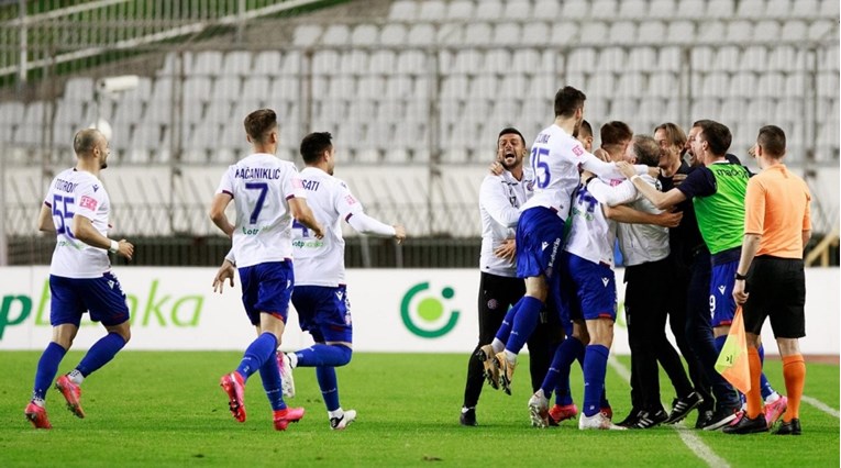 HAJDUK - GORICA 4:0 Čudesna partija Hajduka u derbiju bitnom za Europu