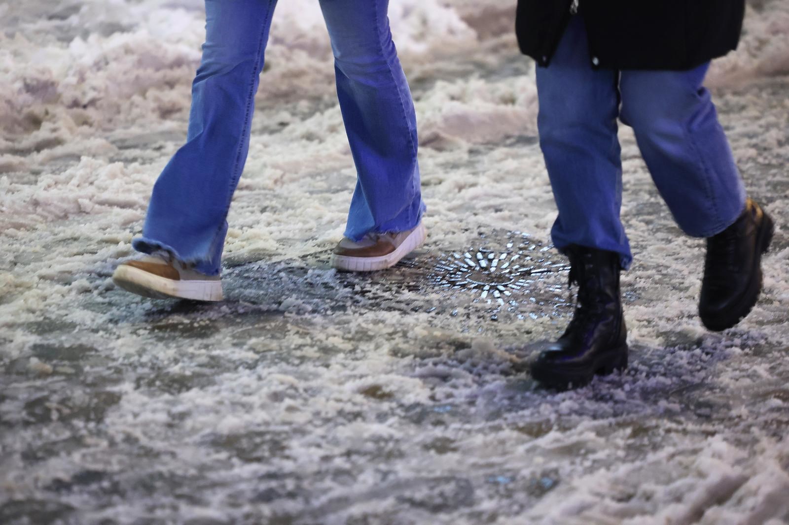 Dosta padova na ledu u Zagrebu, trauma objavila koliko je ljudi zbrinula