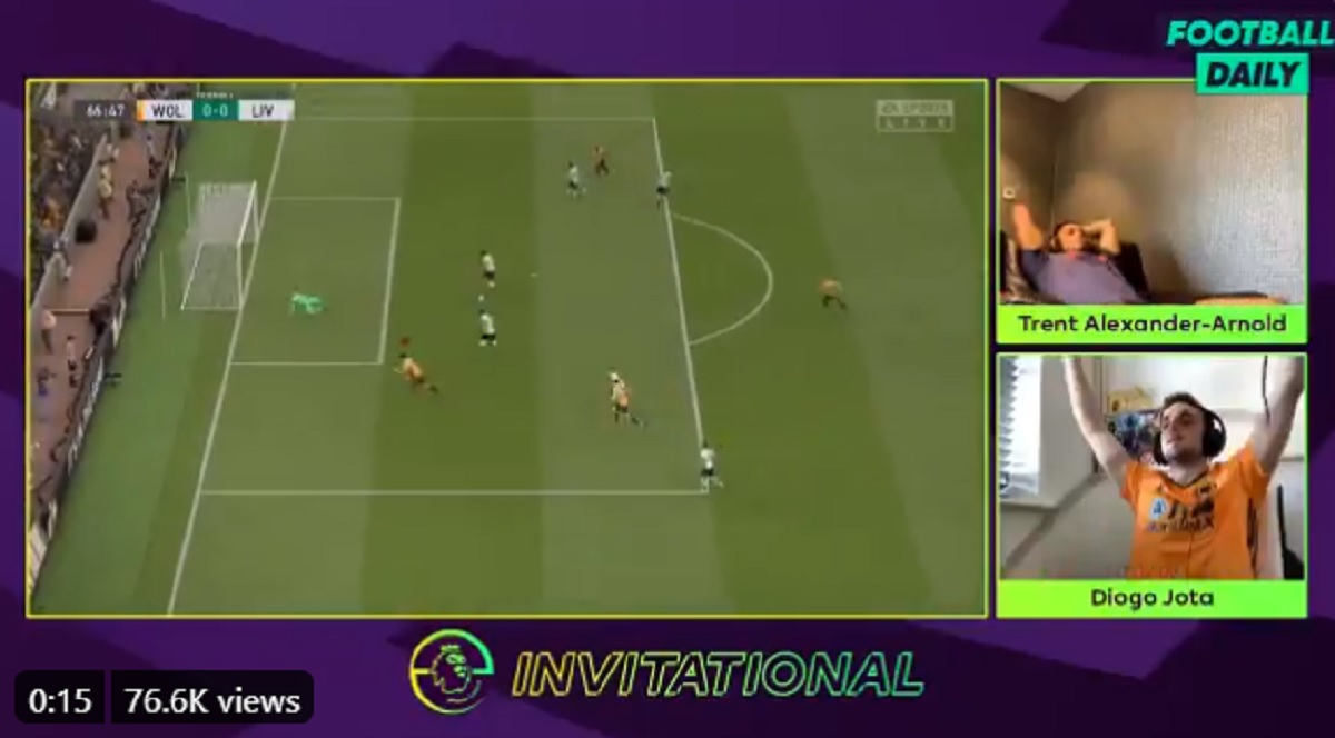 Igrač Wolvesa u dramatičnom finalu ePremier lige pobijedio zvijezdu Liverpoola