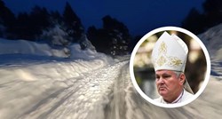 Biskup Košić zaglavio u mećavi: "Svi zahvaljuju spasiocima, a nitko Crkvi"
