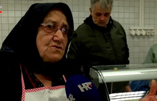 Baka Eva (86) godinama prodaje mlijeko i sir na vinkovačkoj tržnici: Svi drže do mene