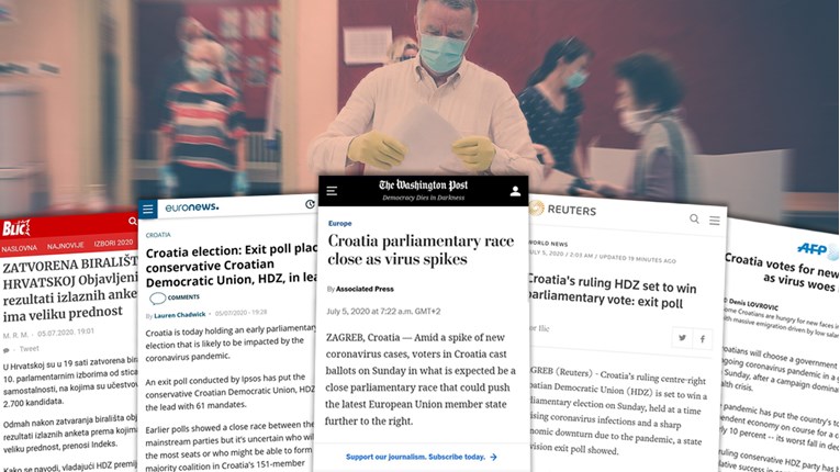 Svjetski i regionalni mediji o izborima: HDZ pred pobjedom i novim formiranjem vlade