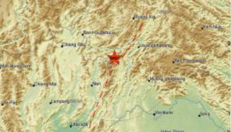Snažan potres pogodio područje na granici između Tajlanda i Laosa