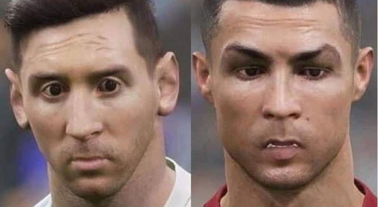 Ovako u novom PES-u izgledaju Ronaldo i Messi, ljudi se ne prestaju sprdati