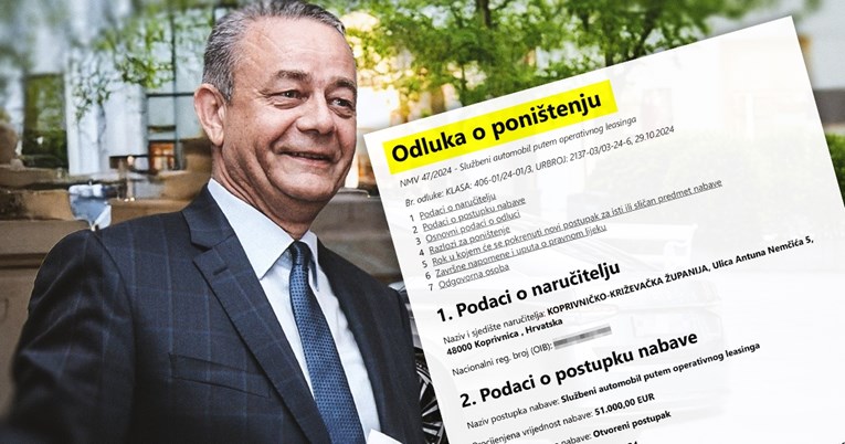 HDZ-ov župan poništio natječaj za nabavku službenog auta, htio je samo jedan model