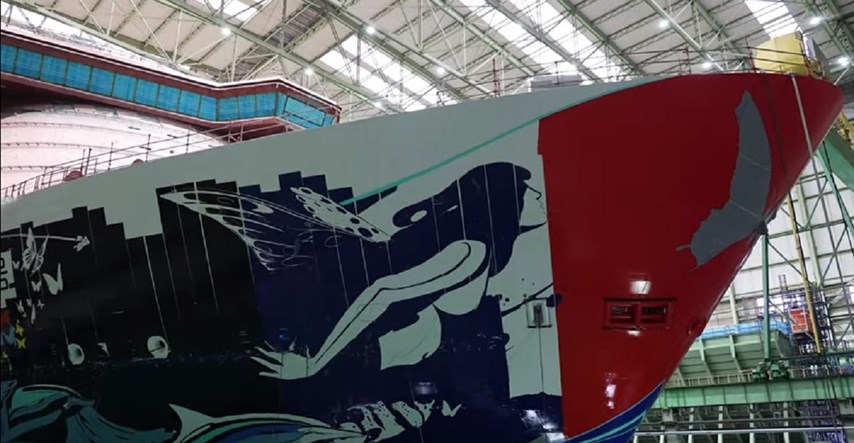 VIDEO Najveći kruzer ikad izgrađen iz brodogradilišta ide ravno u rezalište