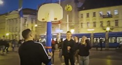 VIDEO Košarkaši Dinama uoči derbija sa Zadrom iznenadili Zagrepčane na ulici