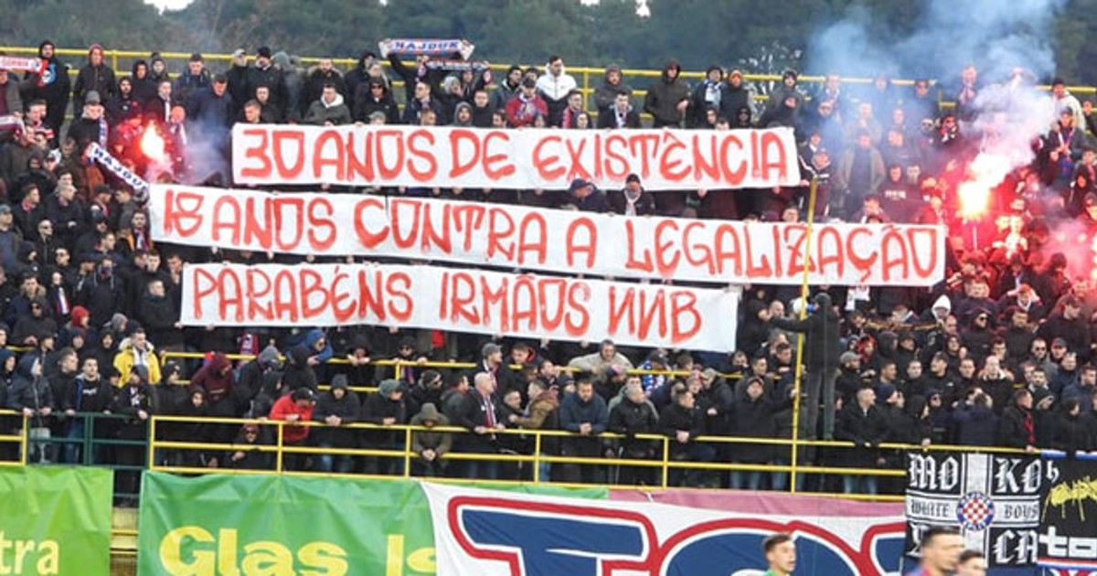 Torcidaši čestitali rođendan prijateljima: "18 godina protiv legalizacije..."
