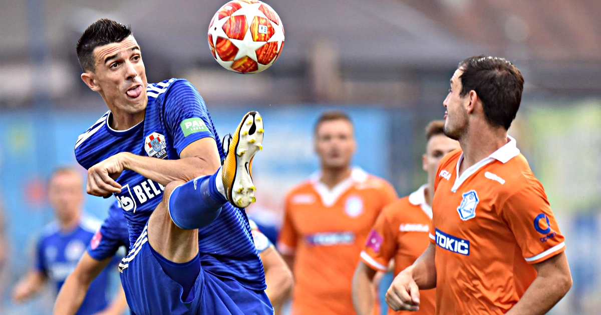 SLAVEN BELUPO - VARAŽDIN 1:1 Gosti nakon pola sata s igračem manje izborili bod