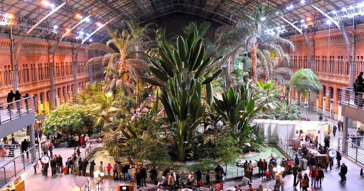 Stari željeznički kolodvor u Madridu mnogi nazivaju "najljepšim zelenim mjestom"