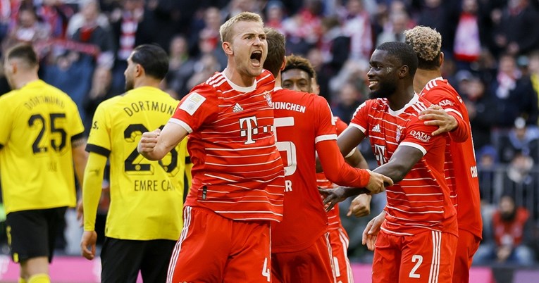 Uvjerljiva pobjeda Bayerna u najvećem njemačkom derbiju