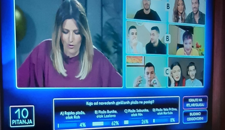 Gledatelji uočili grešku u RTL-ovom kvizu: "Koji genijalci vam smišljaju pitanja?"
