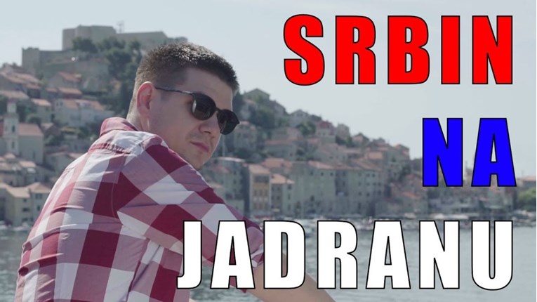 Video na YouTubeu: "Ja sam bre Srbin na Jadranu, lovi me lokalna banda debila"