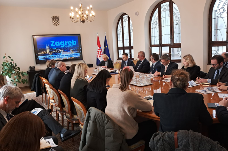 RH želi da sjedište nove agencije EU-a bude u Zagrebu. EU diplomati stigli u posjet