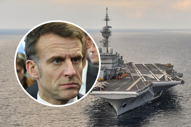 Macron se obratio naciji: Šaljemo jedini nosač aviona u istočno Sredozemlje