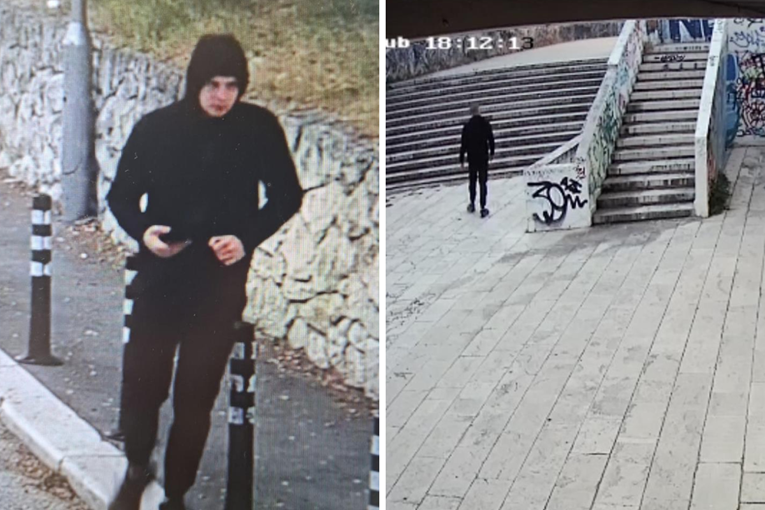 FOTO Policija traži ovog mladića zbog prijetećeg grafita Jurici Pavičiću