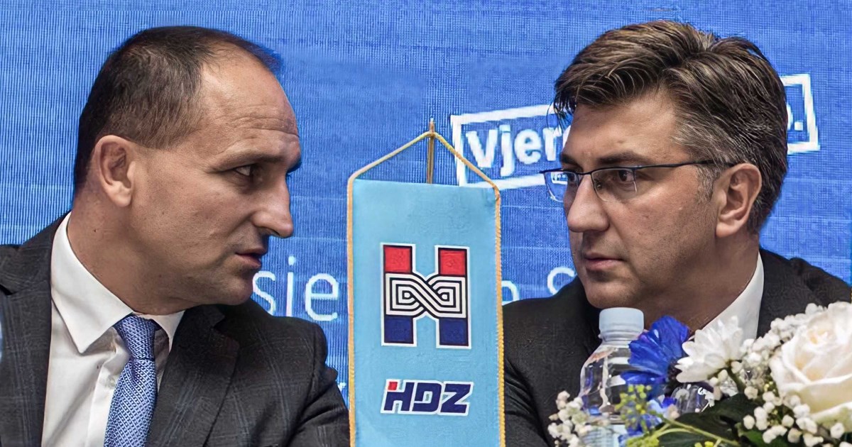 Ivan Anušić - jedini čovjek iz vrha HDZ-a koji se usudi proturječiti Plenkoviću