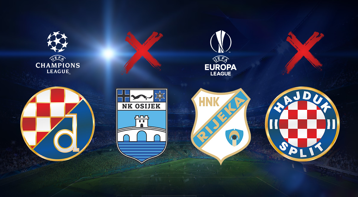 Dva kluba u Ligi prvaka? Dinamo i Rijeka spašavaju stvar nakon Hajdukove blamaže