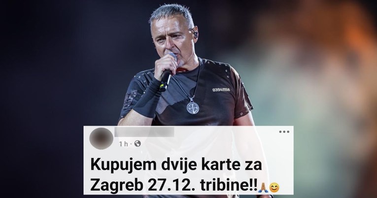 Ekipa na Fejsu masovno traži ulaznice za Thompsonove koncerte: "Prodaje li netko?"