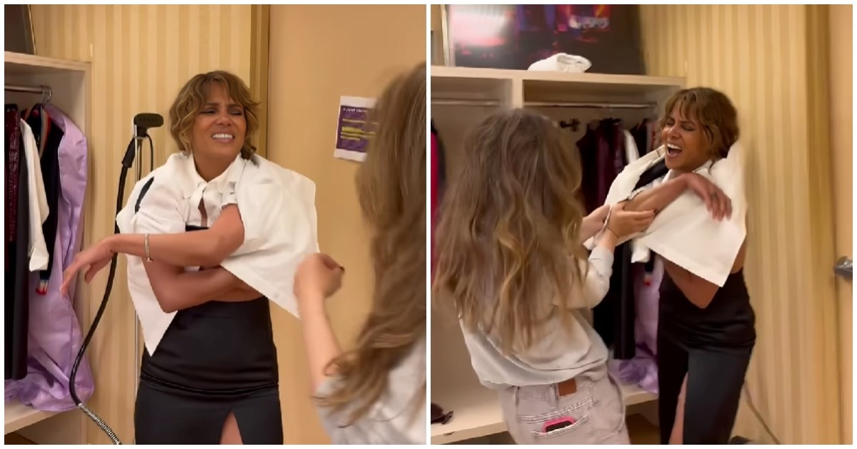 Halle Berry pokazala kako se muči sa skidanjem haljine, snimka je totalni hit