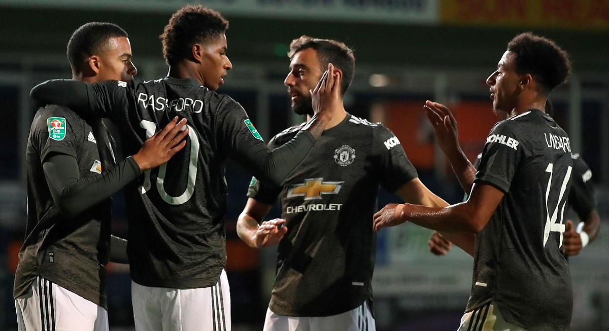 LUTON TOWN - MANCHESTER UNITED 0:3 United rutinski do okršaja s Brentfordom