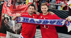 Rakitić titulu slavio s Hajdukovim šalom i hrvatskom zastavom