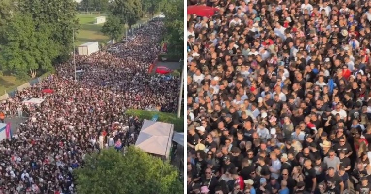 VIDEO Kolona za ulazak na zagrebački Hipodrom je ogromna
