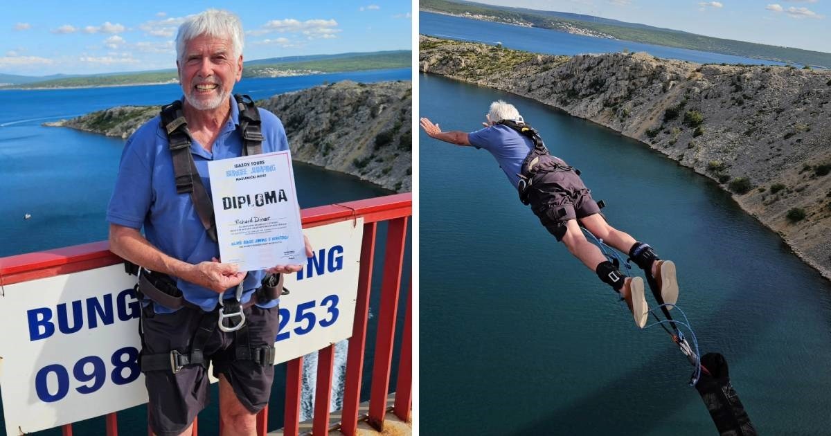 "Ispisao je povijest": Amerikanac (82) skočio s Masleničkog mosta i oborio rekord