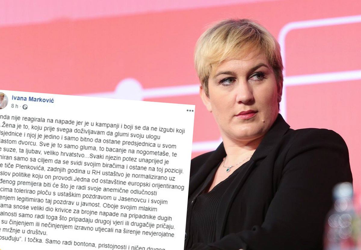 Gradonačelnica Supetra o Kolindi: Lažne suze, veliko hrvatstvo, sve je to gluma