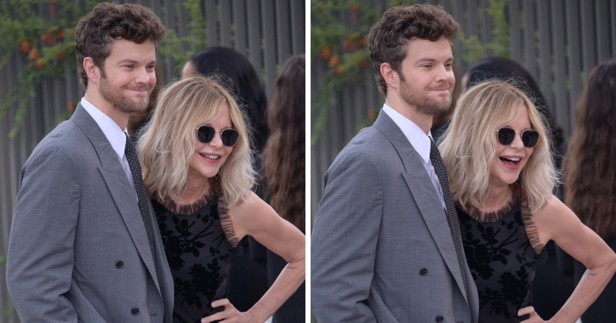 Meg Ryan snimljena sa sinom Jackom Quaidom. Rijetko ih se viđa zajedno