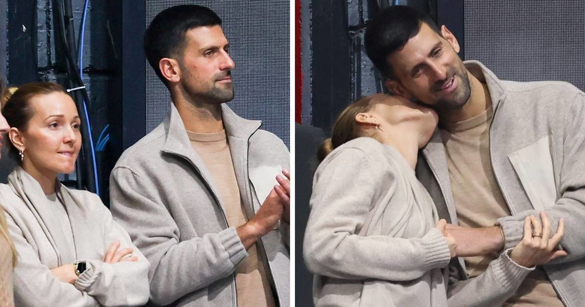 Novak Đoković i supruga Jelena razmjenjivali nježnosti na Olimpijskim igrama u Milanu